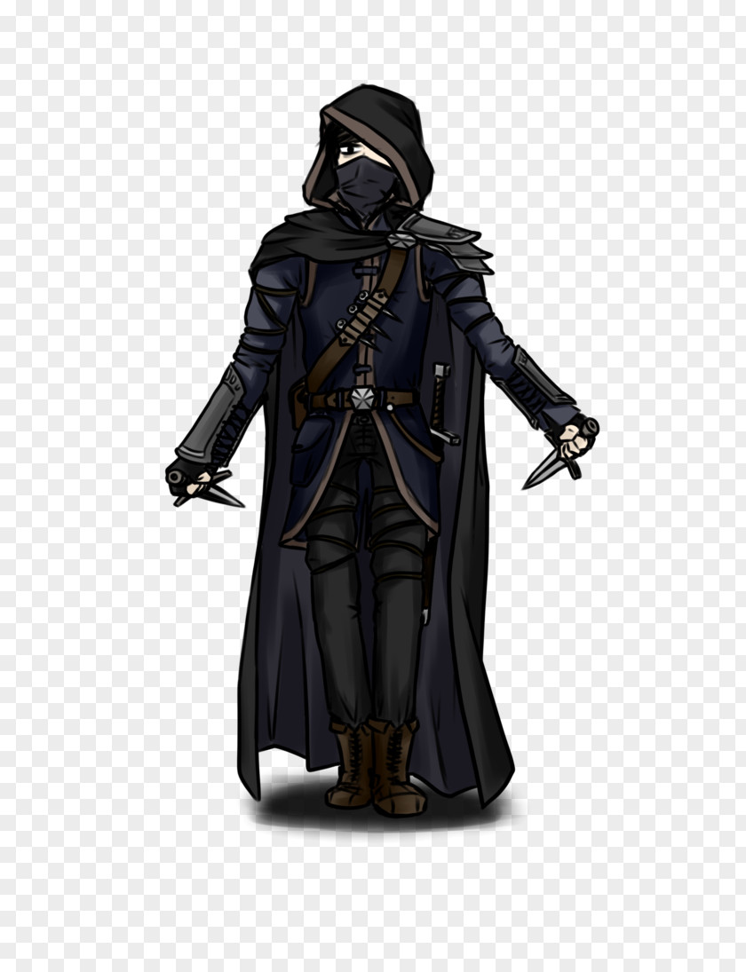 Fantasy Rogue Costume Design Figurine Character Fiction PNG