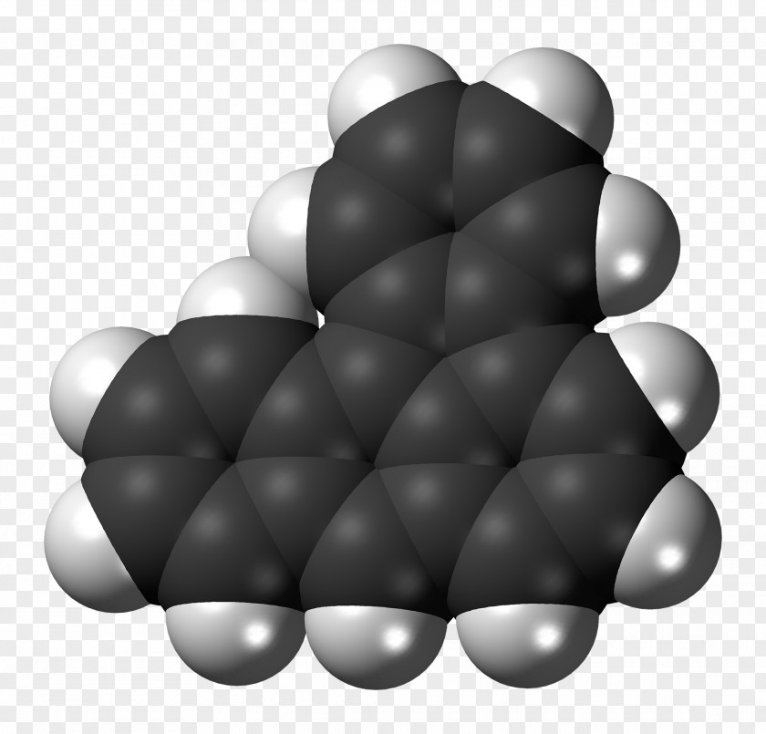 Pentacene Molecule Tetracene Space-filling Model Quinoline PNG