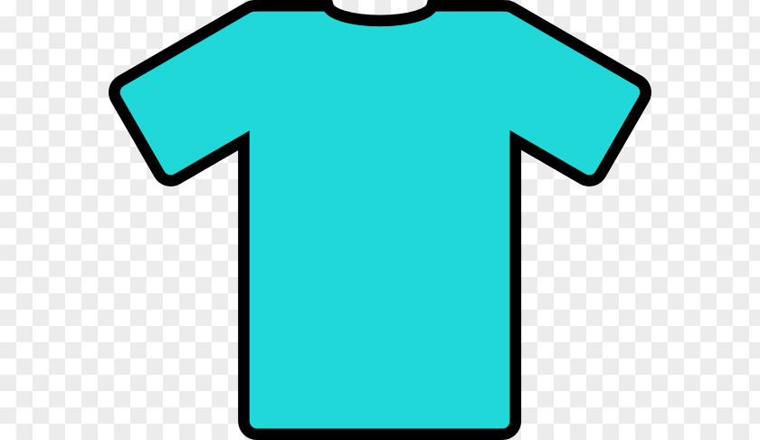 Turquoise Vector T-shirt Clip Art PNG
