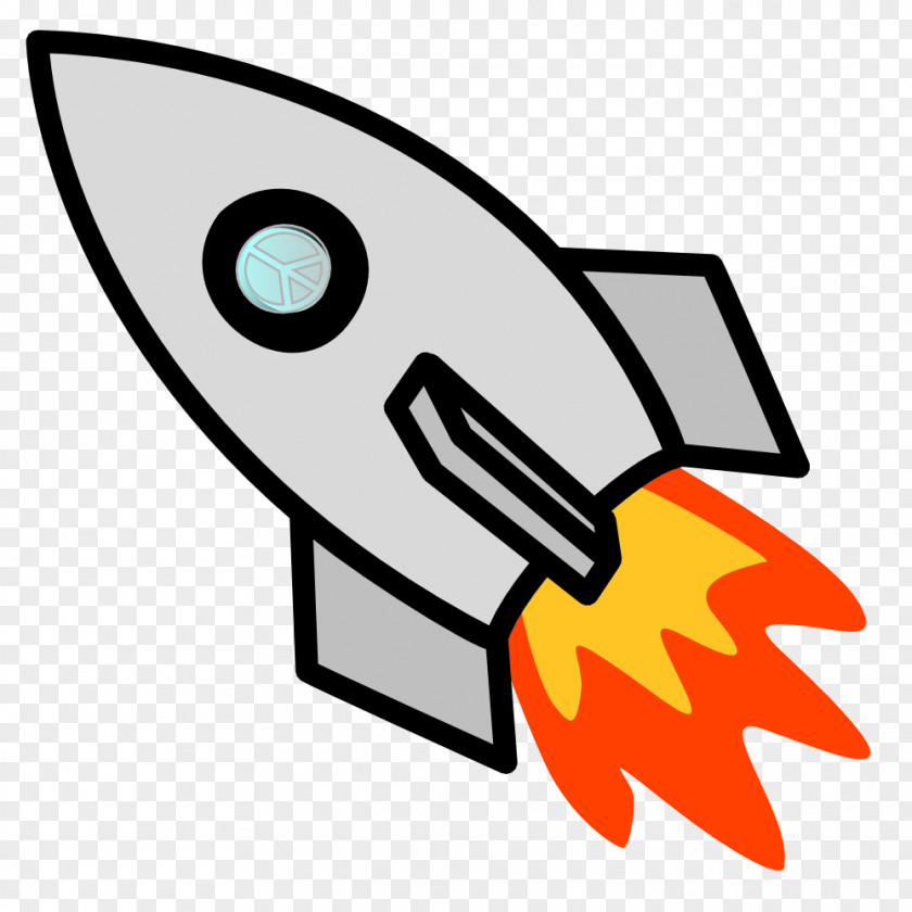Ace Rocket Spacecraft Clip Art PNG