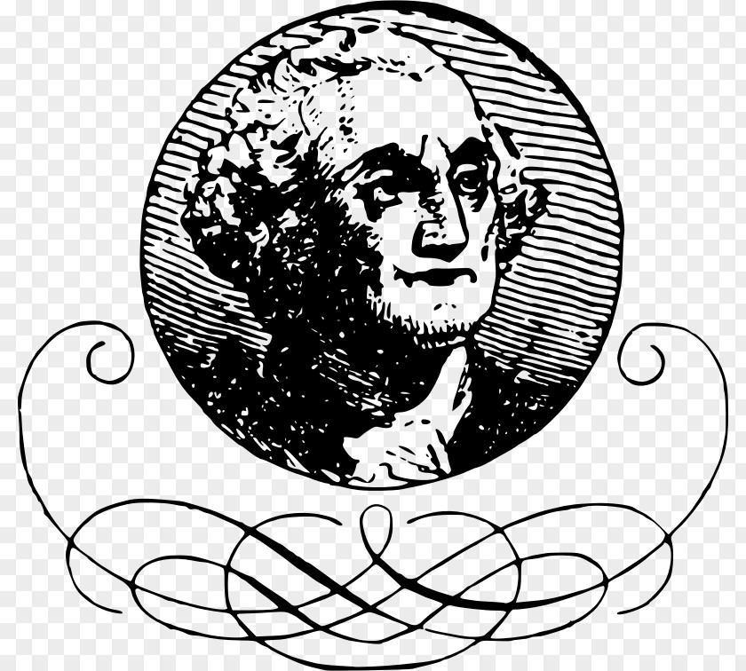 Attempted Theft Of George Washington's Head Clip Art PNG