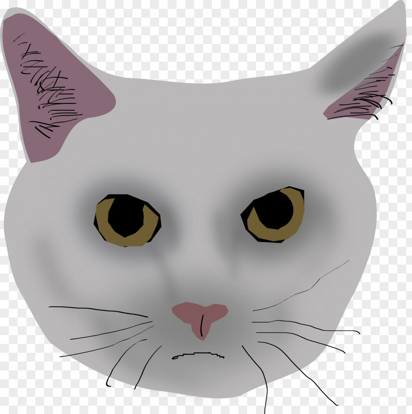 Cat Head Cliparts Kitten Clip Art PNG