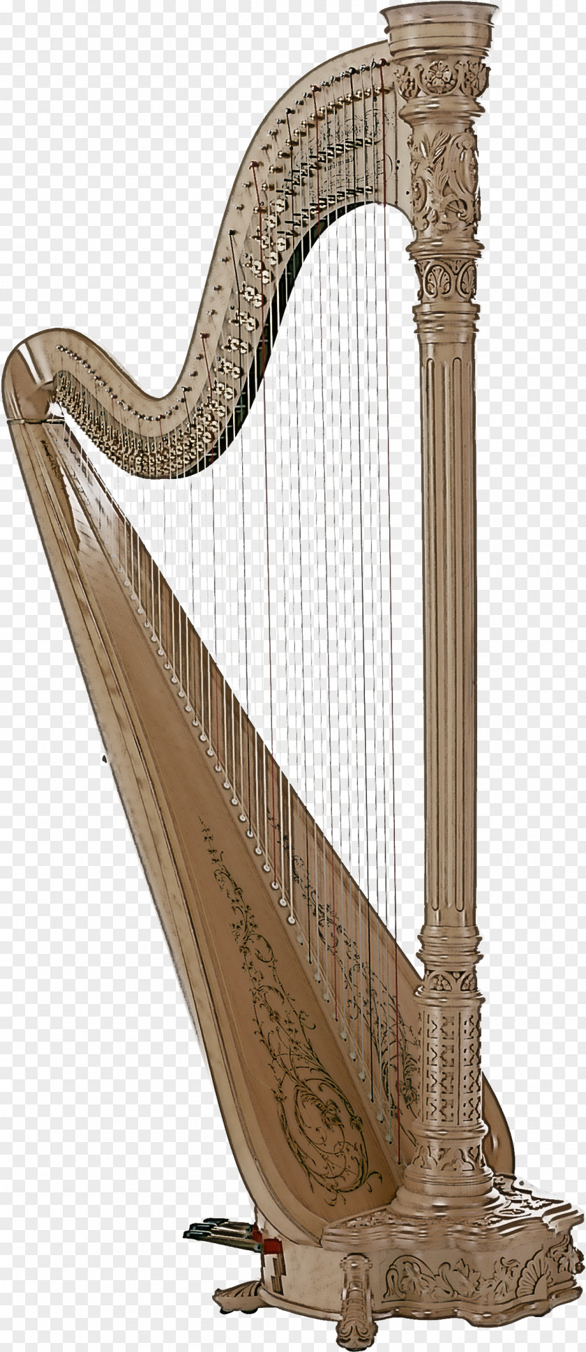 Harp Clàrsach Konghou Plucked String Instruments Instrument PNG