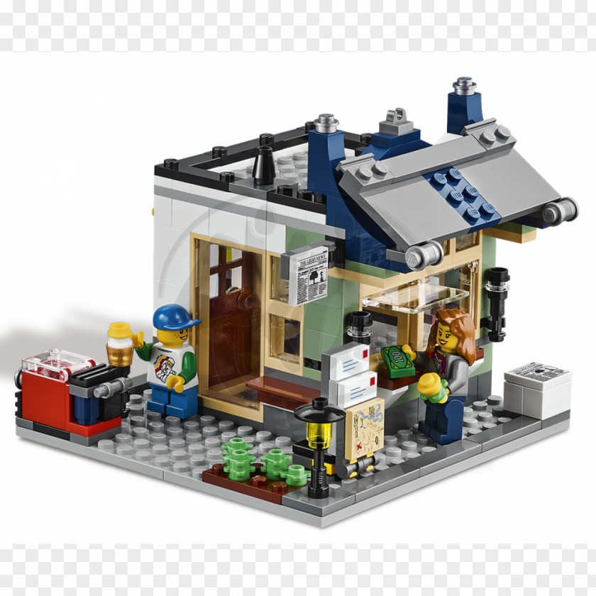 Toy LEGO 31036 Creator & Grocery Shop Store PNG