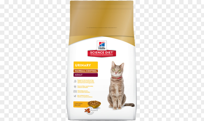 Adult Balanced Diet Pagoda Cat Food Science Urinary & Hairball Control Dry Hill's Pet Nutrition PNG