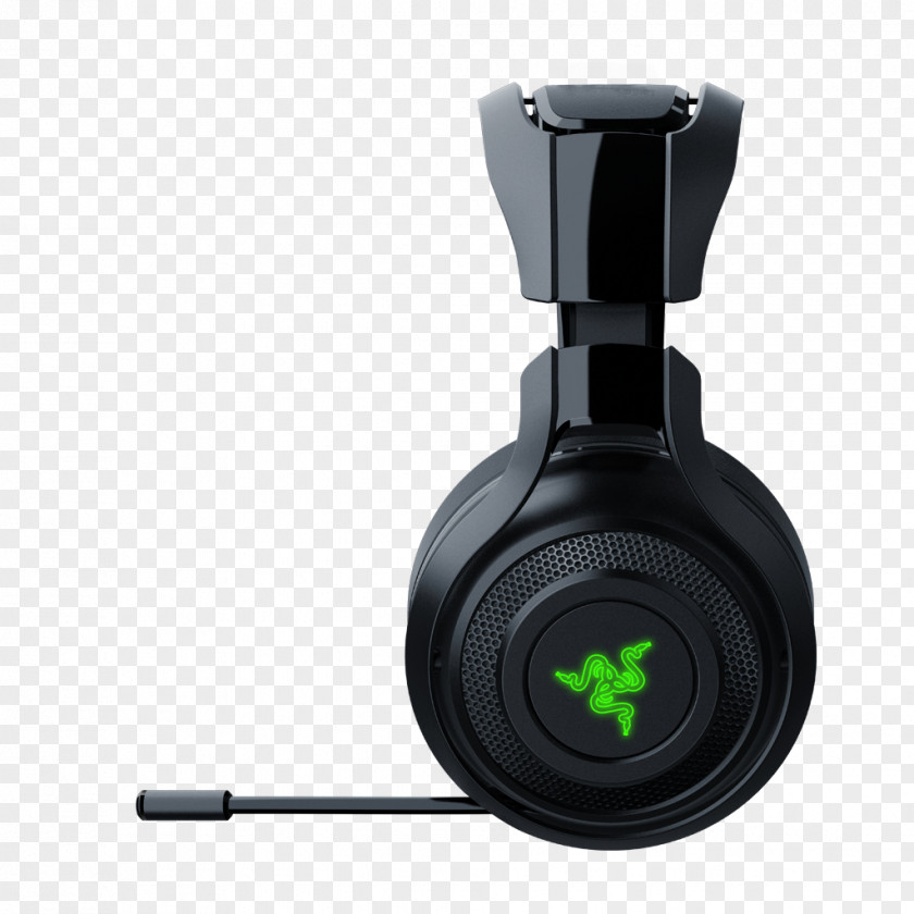 Headphones Razer Man O'War Xbox 360 Wireless Headset 7.1 Surround Sound ManO'War PNG