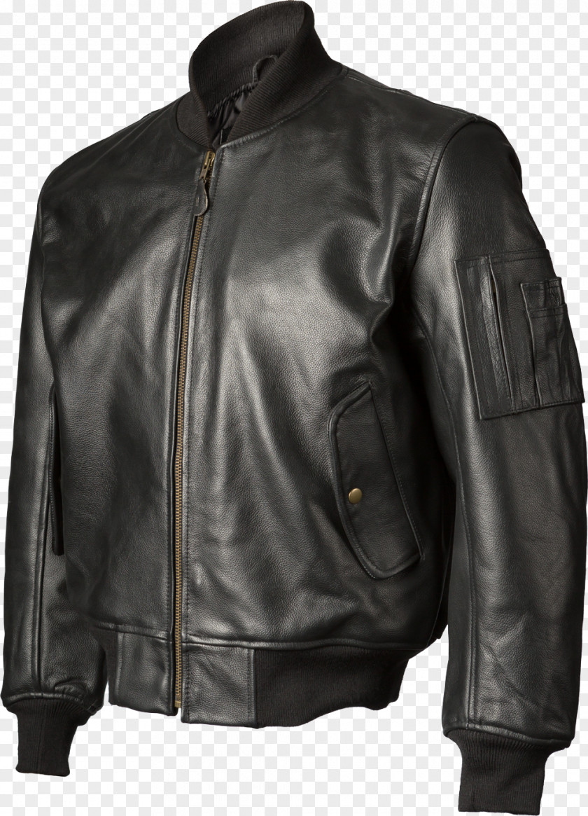 Jacket Leather Clothing Flight PNG
