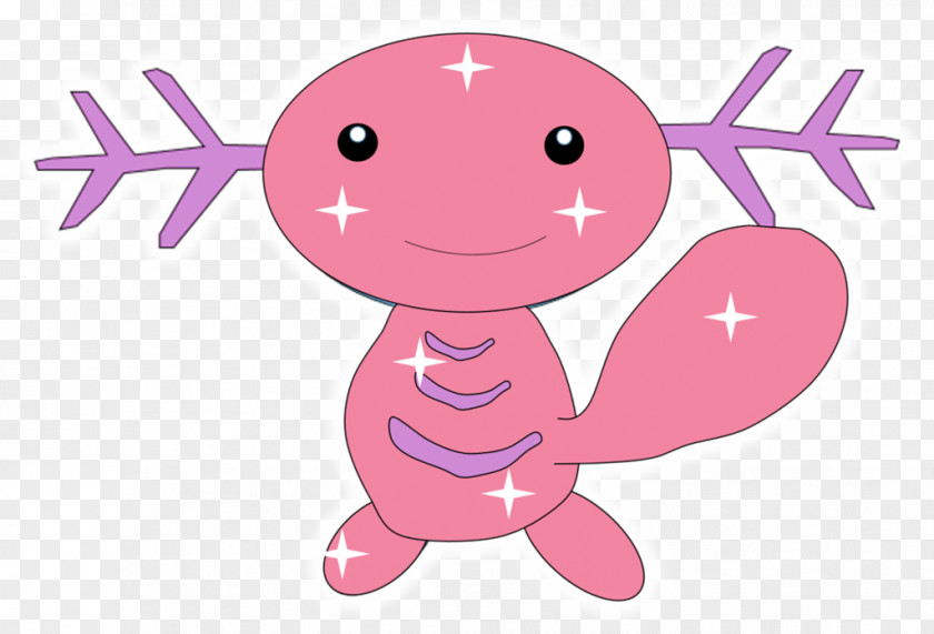 Line Finger Pink M Character Animal PNG