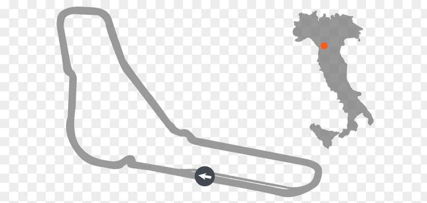 Racing Track Italy Map Art Clip PNG