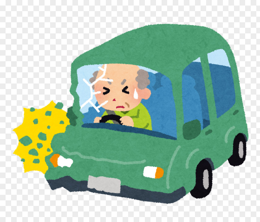 Traffic Collision Old Age 認知 Permis De Conduire Au Japon Population Ageing PNG
