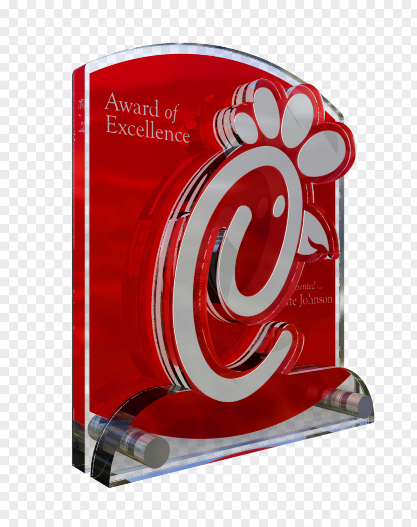 Award Acrylic Trophy Promotion PNG
