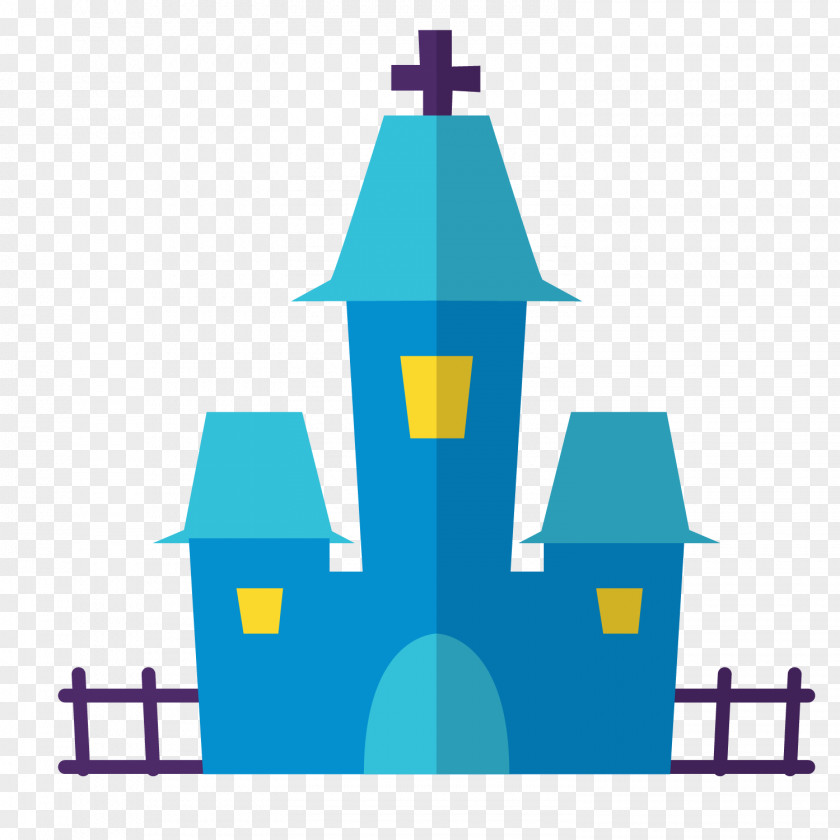 Cartoon Church Clip Art PNG