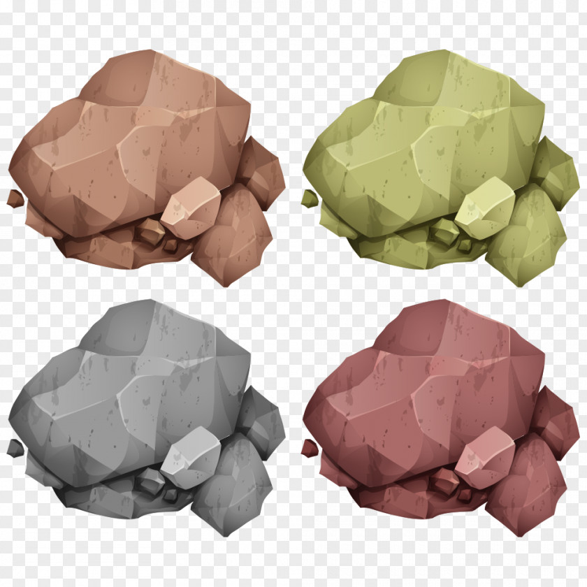 Creative Stone Rock Stock Illustration PNG