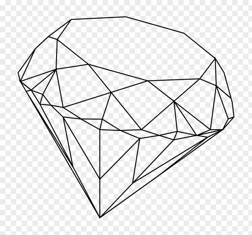 Diamond Drawing Line Art Clip PNG