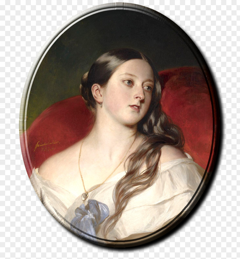 Painting Queen Victoria With Prince Arthur Franz Xaver Winterhalter, 1805-1873: Catalogue Raisonne The First Of May 1851 PNG