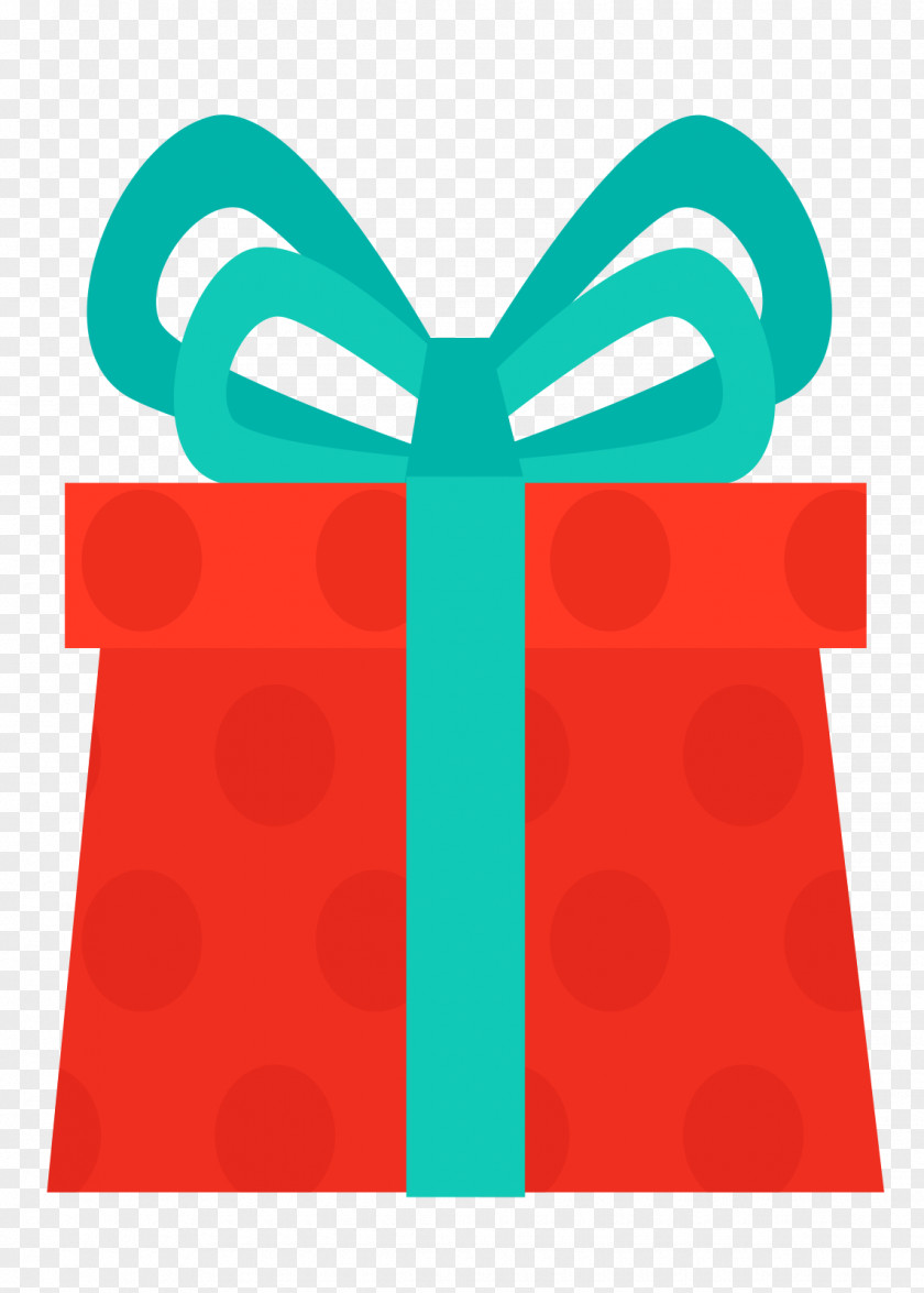 Red Cartoon Gift Box PNG