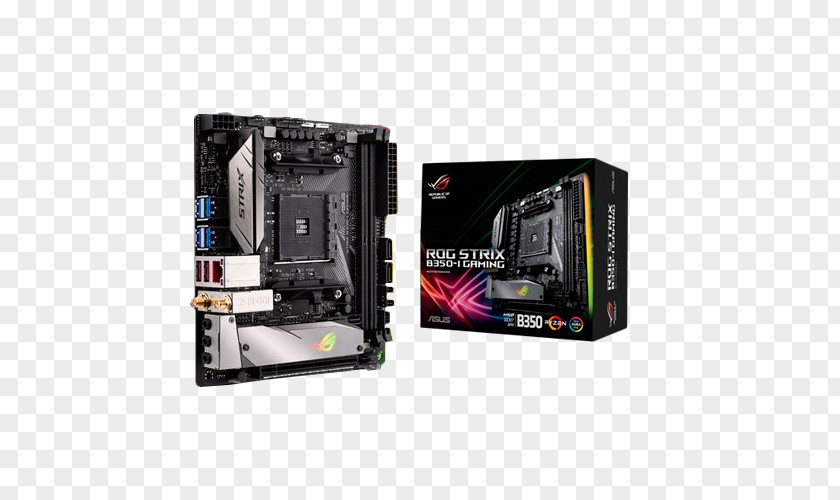 Asus Rog Socket AM4 Mini-ITX ASUS Motherboard DDR4 SDRAM PNG