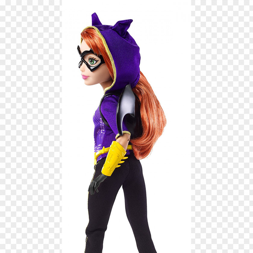 Batgirl Barbara Gordon Doll DC Super Hero Girls Superhero PNG