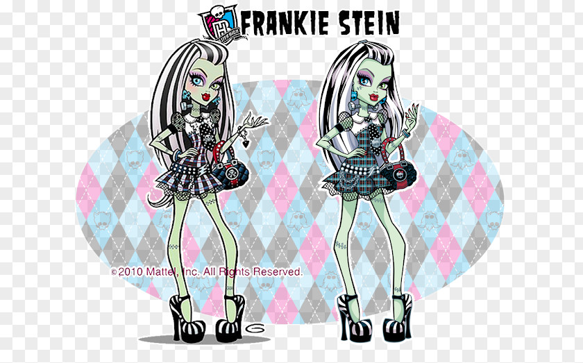 Child Frankie Stein Clothing Accessories Monster High Pink M PNG