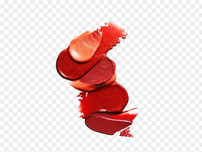 Department Of Lipstick Red Orange Color Smear Test Pattern Cosmetics Foundation PNG