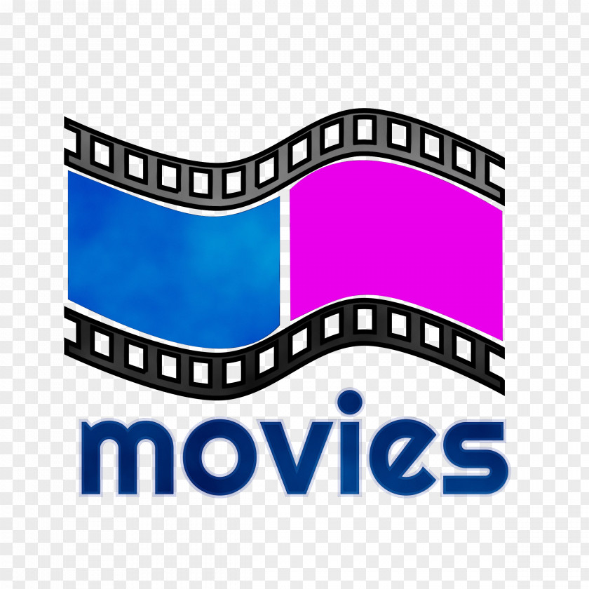 Electric Blue Photographic Film Cinema Logo PNG