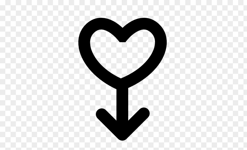 Heart Arrow Gender Symbol Shape PNG