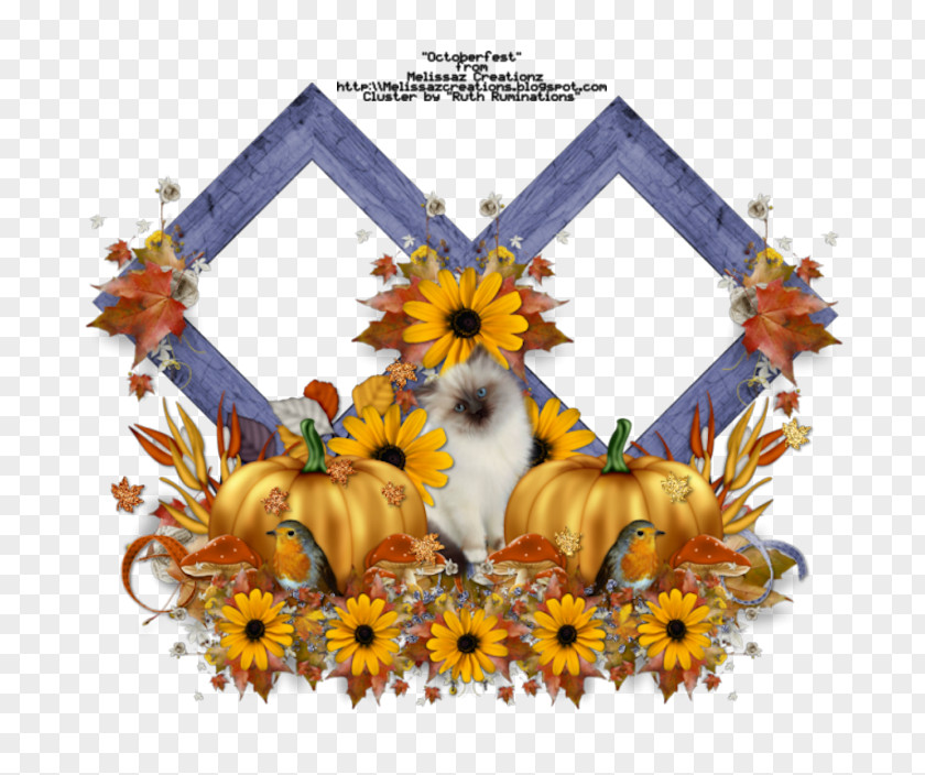 October Fest Floral Design Cut Flowers Flower Bouquet Sunflower M PNG