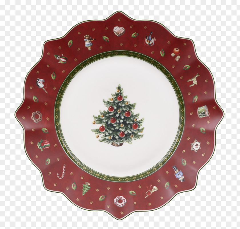 Breakfast Plate Villeroy & Boch Tableware Toy Christmas Day PNG