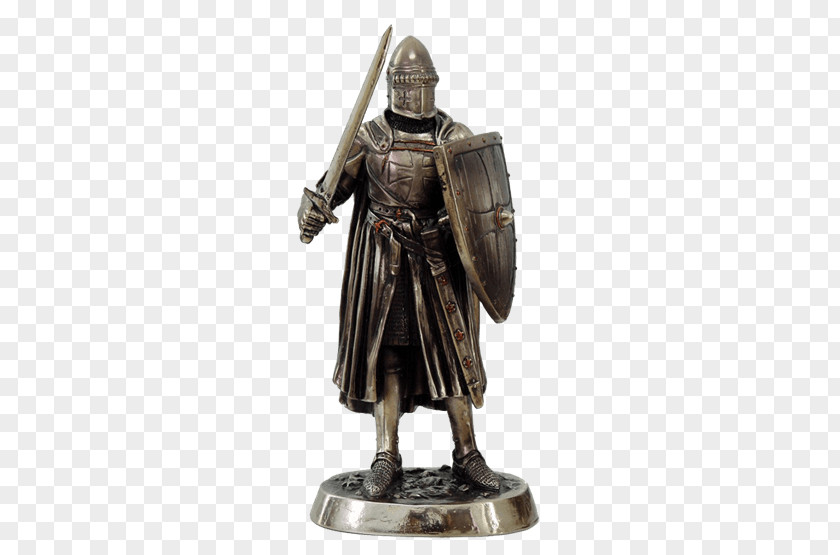 Knight Middle Ages Statue Swordsmanship Crusades PNG