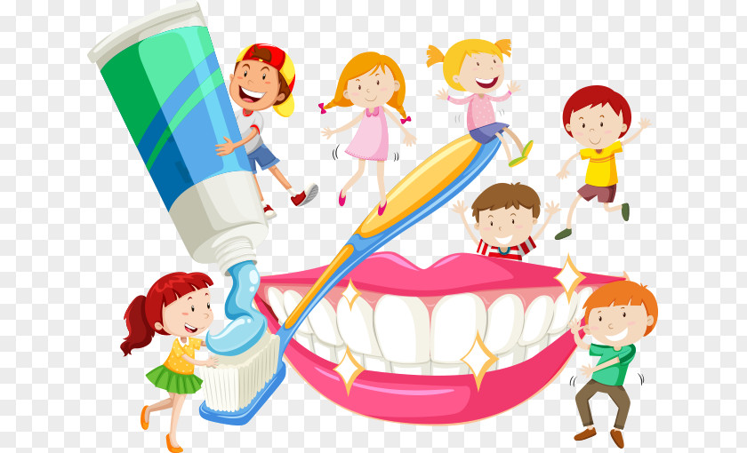 Toothbrush Electric Tooth Brushing Teeth Cleaning Vector Graphics PNG