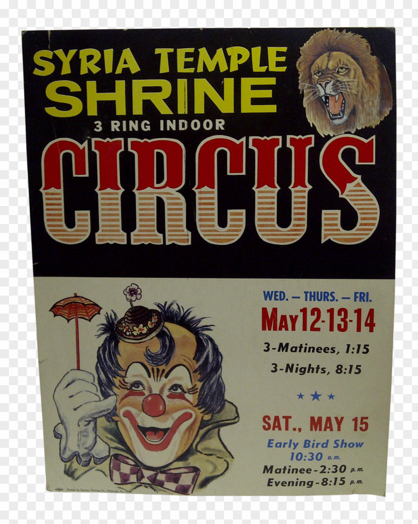 Circus Ring Master Poster PNG