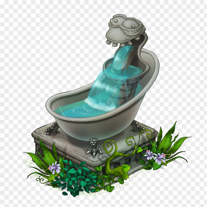 Fountain Cookie Monster Hot Tub Bathtub PNG