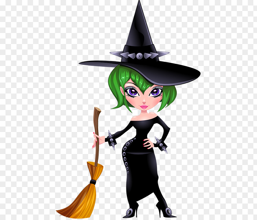 Halloween Frame Witch Flying Witchcraft Vector Graphics Image Stock Photography PNG