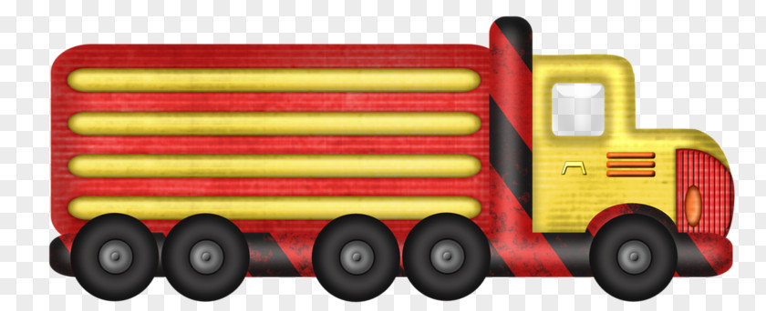 Hand-painted Cartoon Car PNG