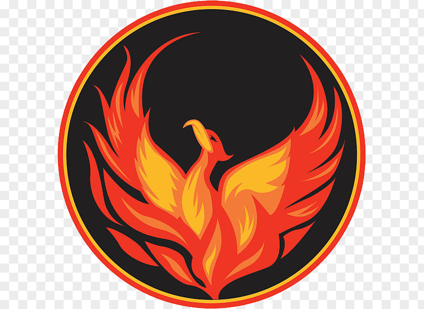 Phoenix Logo Legendary Creature PNG