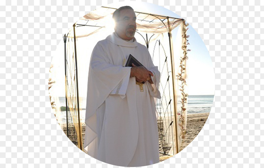 Priest Robe Miami Wedding Minister PNG