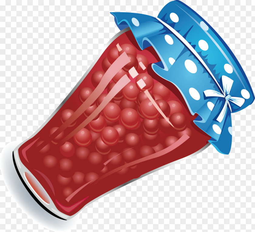 Red Bottles Candy Elements Download PNG