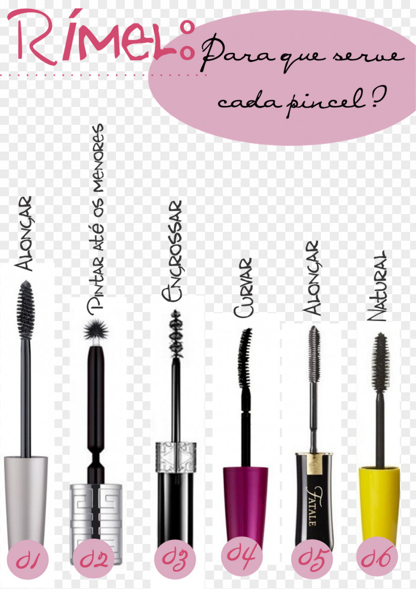 Rimel Mascara Paintbrush Make-up Lipstick PNG