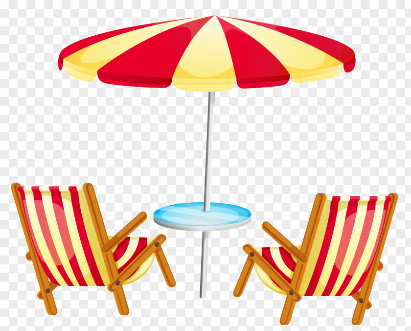 Transparent Beach Umbrella With Chairs Clipart Deckchair Stock Photography Clip Art PNG