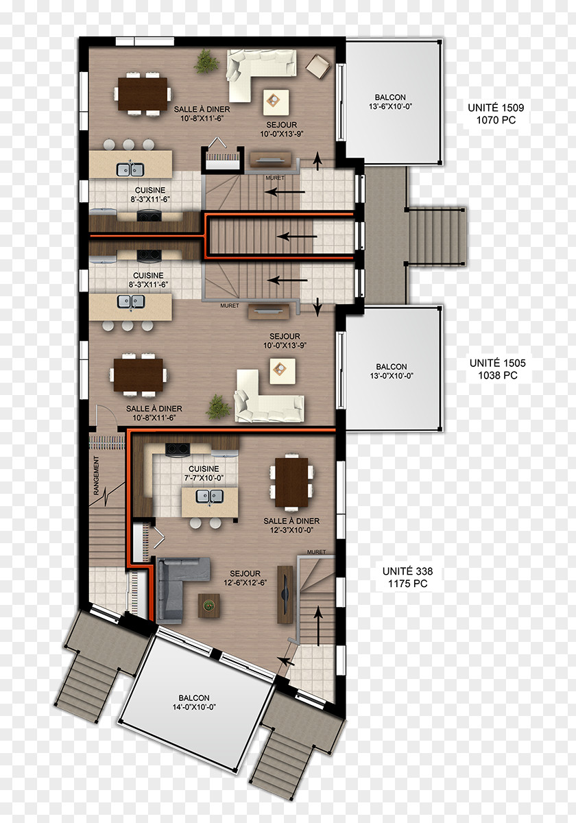 Design Floor Plan PNG