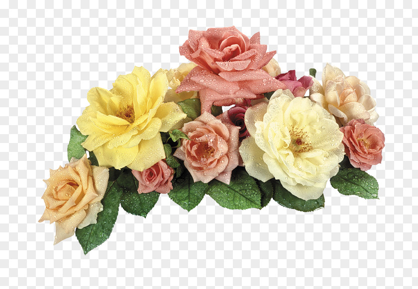 Flower Garden Roses Bouquet Image PNG