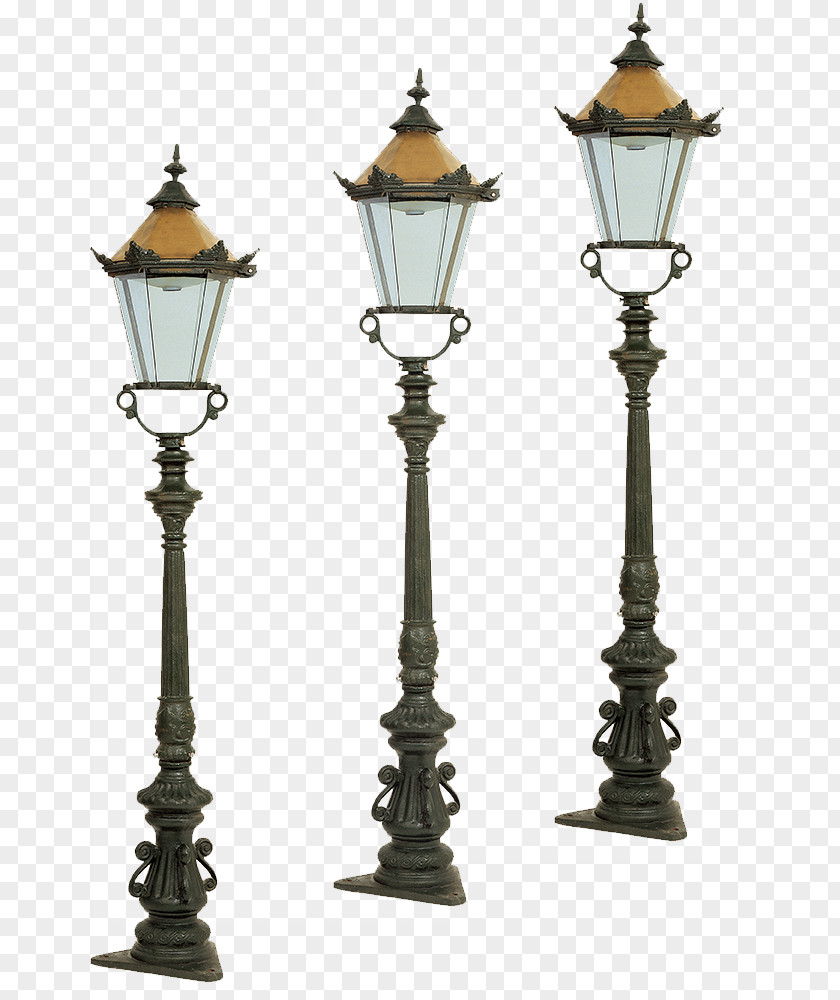 Gothic Steeple Street Light Photography PNG