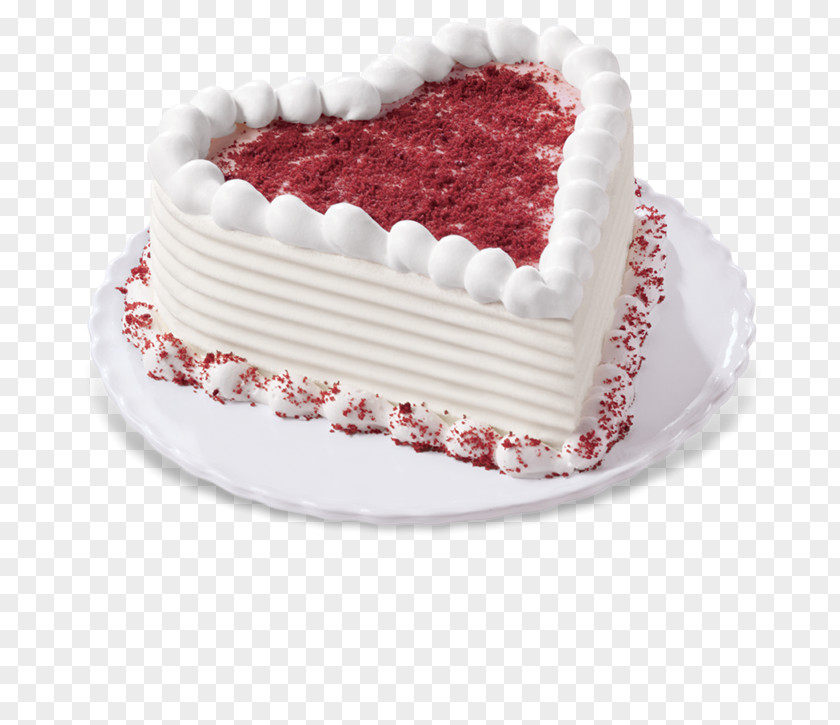 Ice Cream Cake Red Velvet Layer PNG