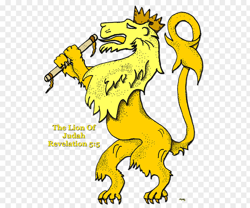 Lion Of Judah Beak Cartoon White Line Clip Art PNG