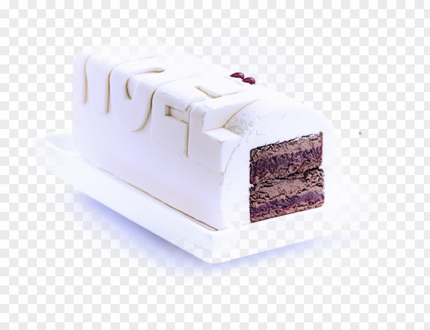 Rectangle Petit Four Violet Cake Dessert Food Baked Goods PNG