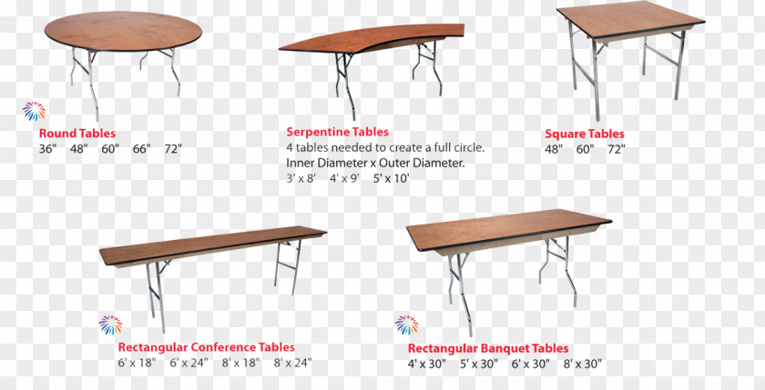 Table Event Folding Tables Furniture Chair Standard PNG