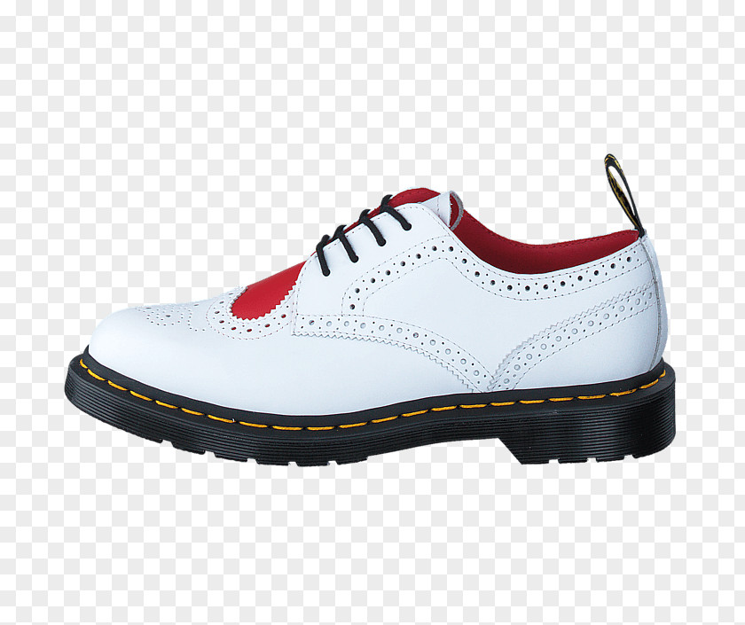 Woman White Shoe Red Dr. Martens Leather PNG