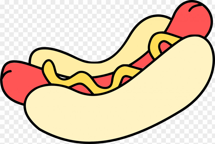Bread And Ham Hot Dog Classic Clip Art Barbecue PNG