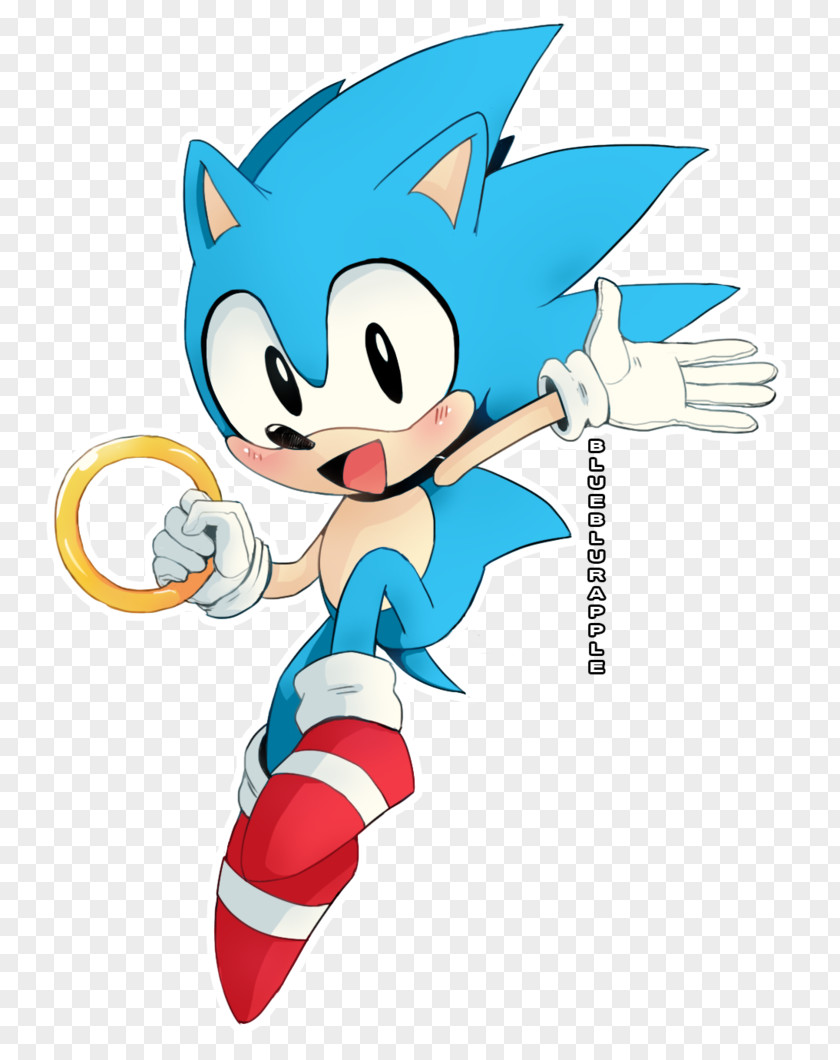 Sonic The Hedgehog Fan Art Metal Classic Collection PNG