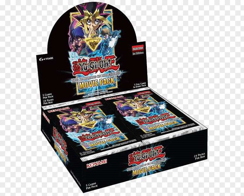 Dark Card Yu-Gi-Oh! Trading Game Collectible Booster Pack PNG